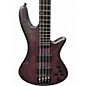 Used Schecter Guitar Research STILETTO STUDIO 4 Trans Purple Burst Electric Bass Guitar