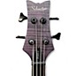 Used Schecter Guitar Research STILETTO STUDIO 4 Trans Purple Burst Electric Bass Guitar