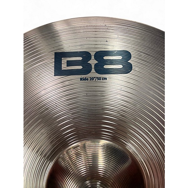 Used SABIAN 20in B8 Ride Cymbal