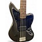 Used 2022 Squier Affinity Series Jaguar Bass H Charcoal Frost Metallic Electric Bass Guitar