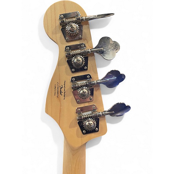 Used 2022 Squier Affinity Series Jaguar Bass H Charcoal Frost Metallic Electric Bass Guitar