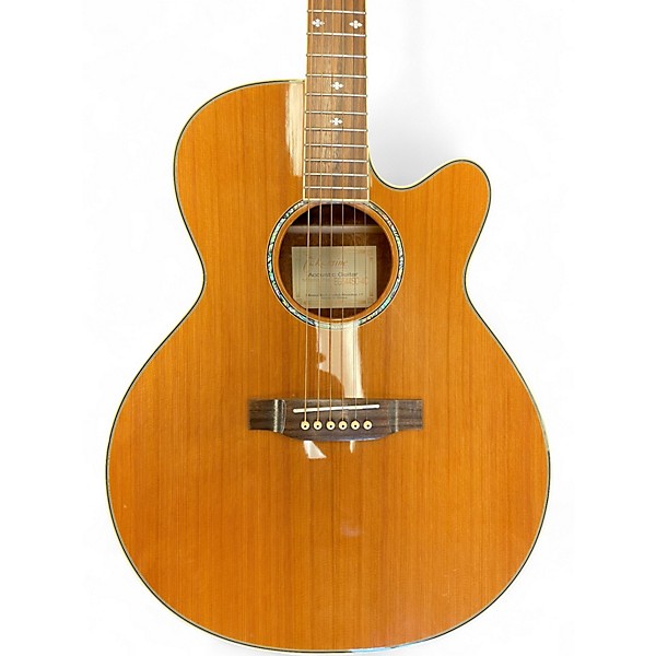 Used Takamine EG544SC4C Natural Acoustic Electric Guitar