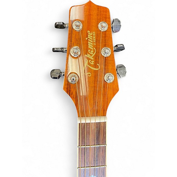 Used Takamine EG544SC4C Natural Acoustic Electric Guitar