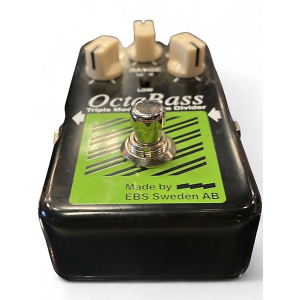 Used EBS Octabass Triple Mode Bass Octave Divider Bass Effect Pedal