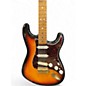 Used 1999 Fender Deluxe Super Strat 3 Color Sunburst Solid Body Electric Guitar thumbnail