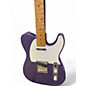 Used 2018 Fender Road Worn 1950S Telecaster Purple Metallic Solid Body Electric Guitar thumbnail