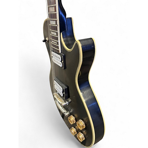 Used Montaya LP Black Solid Body Electric Guitar