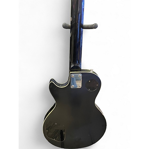 Used Montaya LP Black Solid Body Electric Guitar