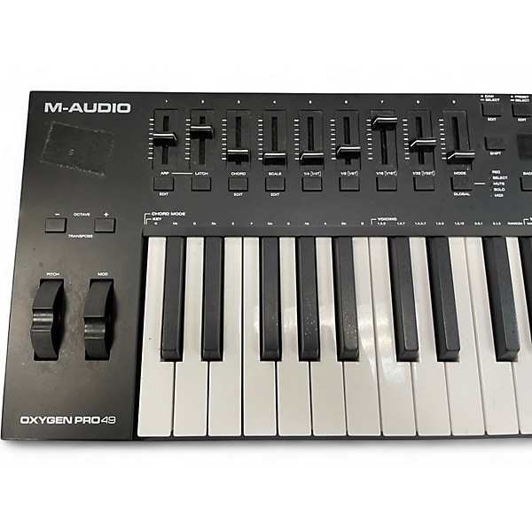 Used M-Audio Oxygen Pro 49 MIDI Controller