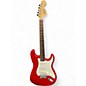 Used Squier AFFINITY STRAT Candy Apple Red Solid Body Electric Guitar thumbnail
