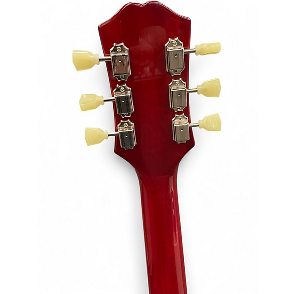 Used Epiphjone es335IG Candy Apple Red Hollow Body Electric Guitar