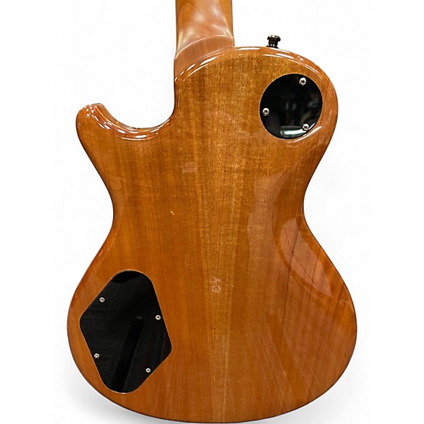 Used PRS SE Custom 22 Semi-Hollowbody Trans Green Hollow Body Electric Guitar