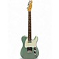 Used Fender AMERICAN PRO II TELECASTER MYSTIC SURF GREEN Solid Body Electric Guitar thumbnail