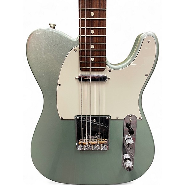 Used Fender AMERICAN PRO II TELECASTER MYSTIC SURF GREEN Solid Body Electric Guitar