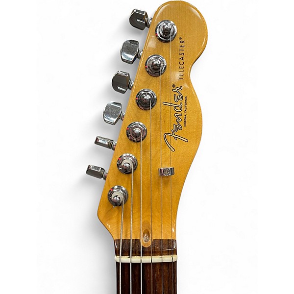 Used Fender AMERICAN PRO II TELECASTER MYSTIC SURF GREEN Solid Body Electric Guitar