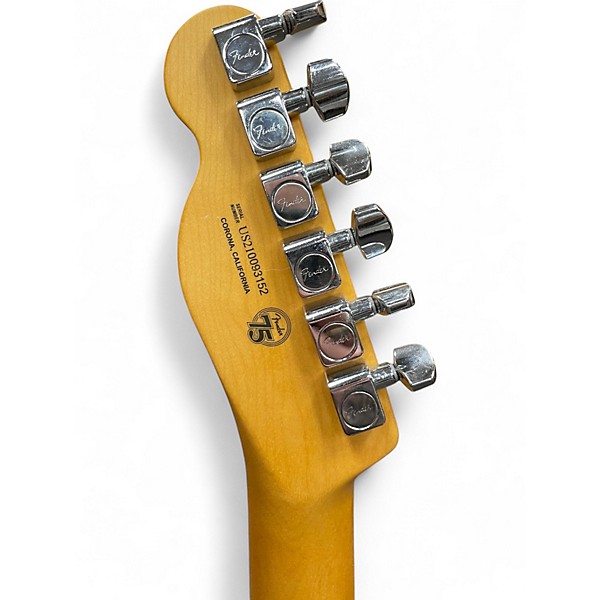 Used Fender AMERICAN PRO II TELECASTER MYSTIC SURF GREEN Solid Body Electric Guitar