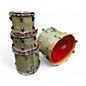 Used Ludwig 4 Piece Classic Maple OLIVE PEARL Drum Kit