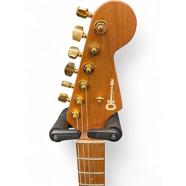 Used Charvel Pro-mod DK24 HSH 2PT Natural Solid Body Electric Guitar