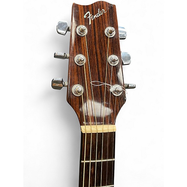 Used Fender F230CE Natural Acoustic Electric Guitar