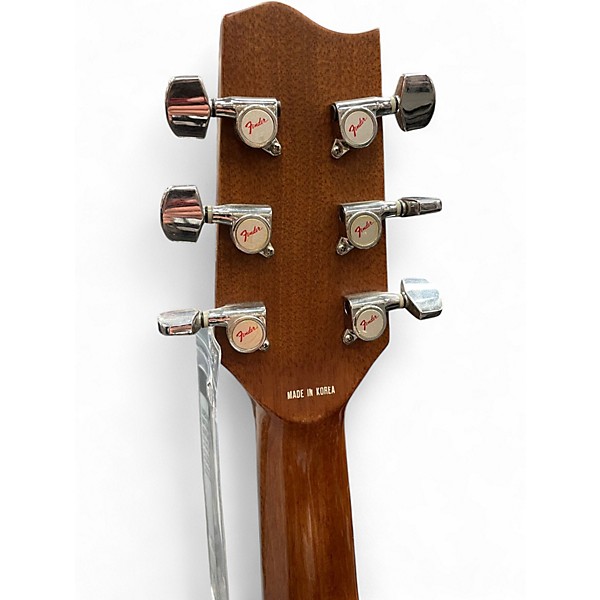 Used Fender F230CE Natural Acoustic Electric Guitar