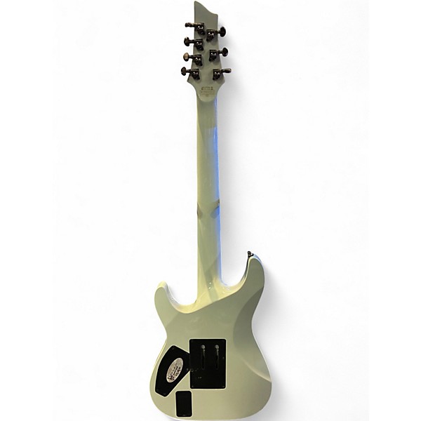 Used Schecter Guitar Research Hellraiser C7 7 String Alpine White Solid Body Electric Guitar