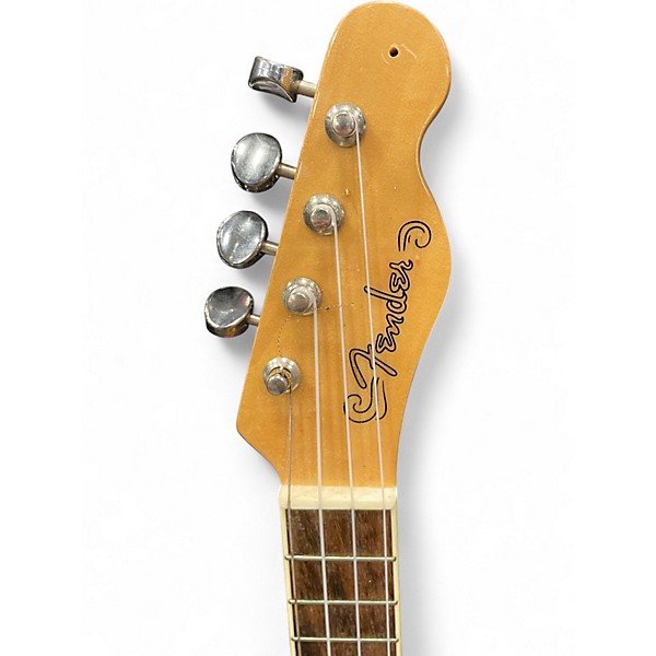 Used Fender Fullerton Tele Uke Butterscotch Blonde Ukulele