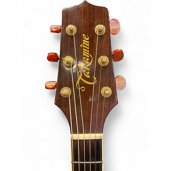 Vintage 1996 Takamine EF508C Natural Acoustic Electric Guitar