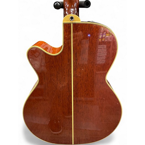 Vintage 1996 Takamine EF508C Natural Acoustic Electric Guitar