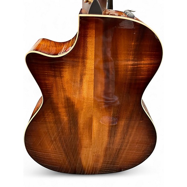 Used Taylor K24CE V-Class Shaded Edge Burst Acoustic Guitar