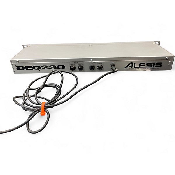 Used Alesis DEQ230 Programmable Digital Stereo Graphic Equalizer