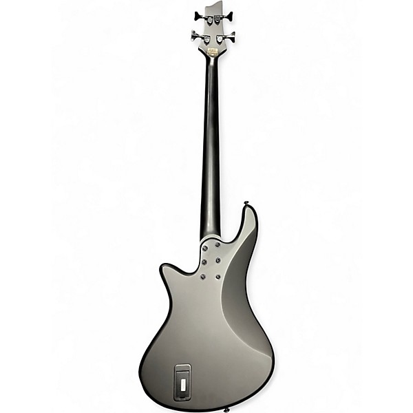 Used Schecter Guitar Research Stiletto Stealth 4 Satin Black Electric Bass Guitar