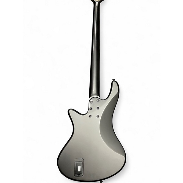 Used Schecter Guitar Research Stiletto Stealth 4 Satin Black Electric Bass Guitar