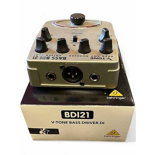 Used Behringer BDI21 V-Tone Bass Driver Bass Effect Pedal