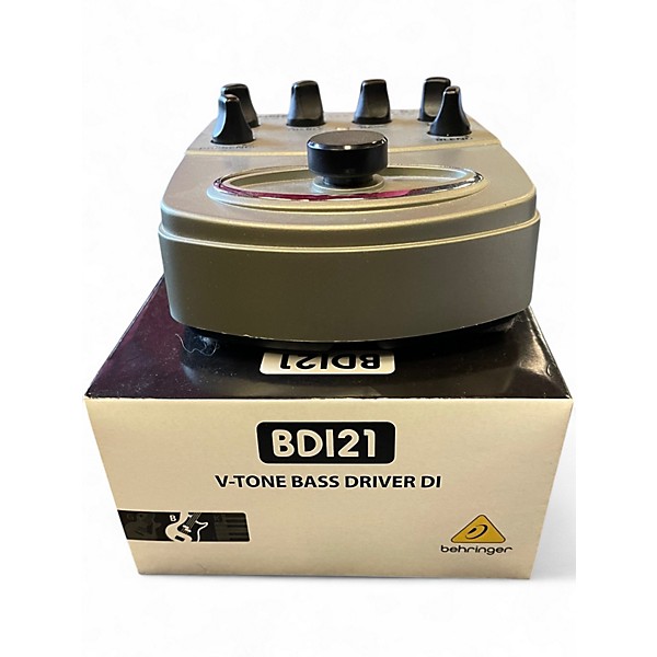 Used Behringer BDI21 V-Tone Bass Driver Bass Effect Pedal