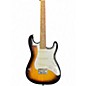 Used Squier Stratocaster 2 Tone Sunburst Solid Body Electric Guitar