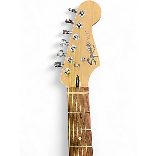 Used Squier Stratocaster 2 Tone Sunburst Solid Body Electric Guitar