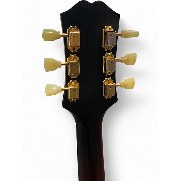 Used Epiphone INSPIRED BY GIBSON J200 AGED VINTAGE SUNBURST Acoustic Electric Guitar