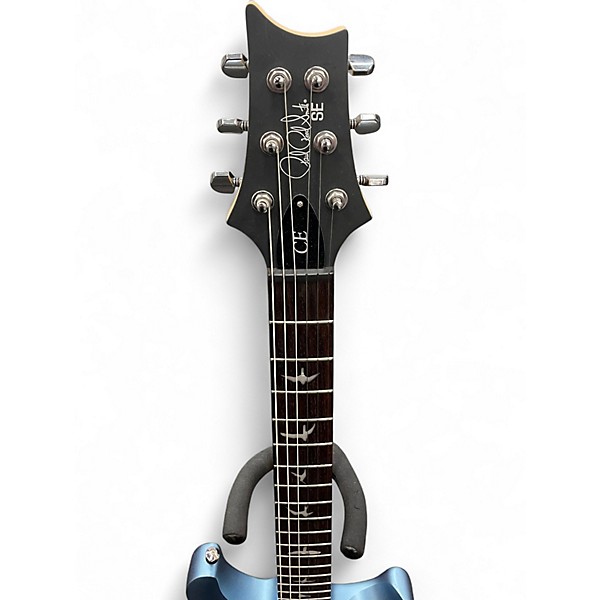 Used PRS SE CE24 Standard Ice Blue Metallic Solid Body Electric Guitar