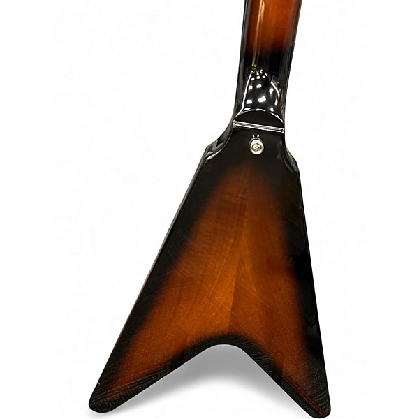 Used Epiphone Flying V '70s Tobacco Sunburst Solid Body Electric Guitar