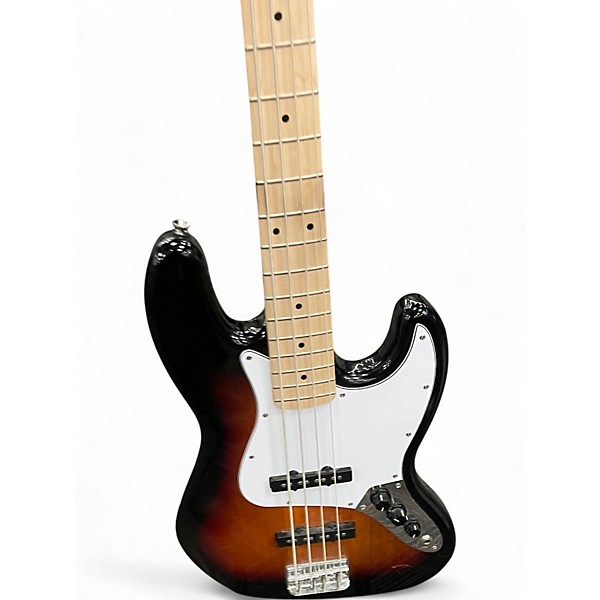 Used Squier JAZZ BASS 2 Color Sunburst Electric Bass Guitar