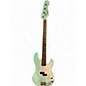 Used Squier Precision Bass Sonic Blue Electric Bass Guitar thumbnail