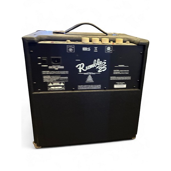 Used Fender Rumble 25 25W 1x8 Bass Combo Amp