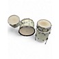 Used 1960s Slingerland 4 Piece Gene Krupa White Marine Pearl Drum Kit thumbnail