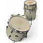 Used 1960s Slingerland 4 Piece Gene Krupa White Marine Pearl Drum Kit
