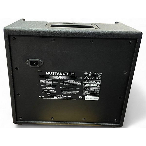 Used Fender Mustang LT25 25W 1x8 Guitar Combo Amp