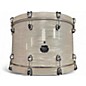 Used Mapex 3 Piece Saturn Standard White Marine Drum Kit