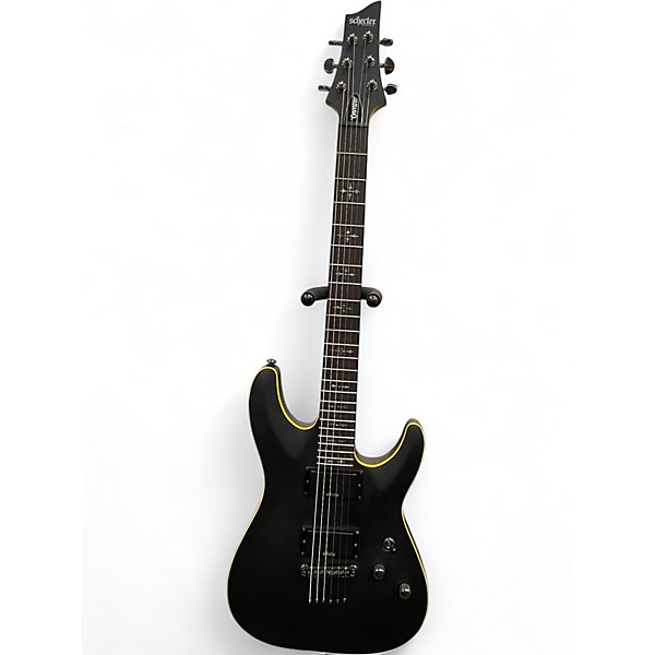 Used Schecter Guitar Research Demon 6 SATIN AGED BLACK Solid Body Electric Guitar