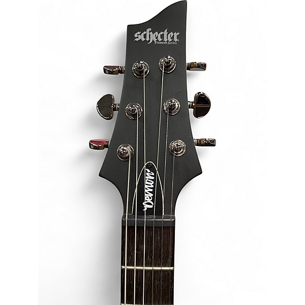 Used Schecter Guitar Research Demon 6 SATIN AGED BLACK Solid Body Electric Guitar