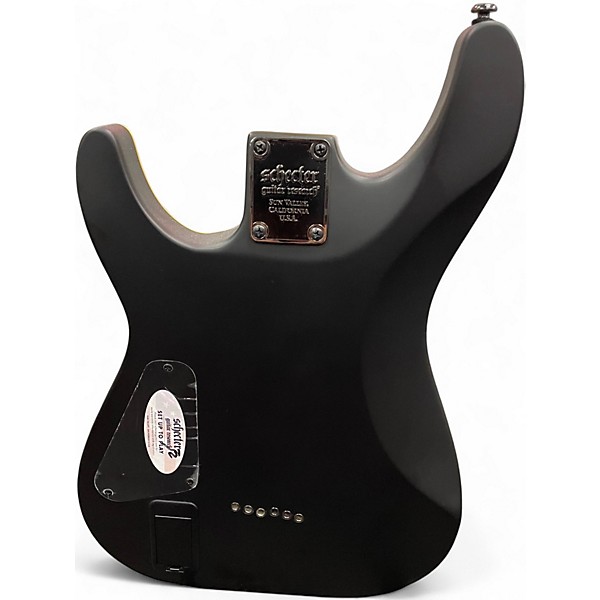 Used Schecter Guitar Research Demon 6 SATIN AGED BLACK Solid Body Electric Guitar
