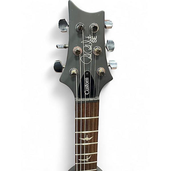 Used PRS SE Custom 24 Gray Solid Body Electric Guitar